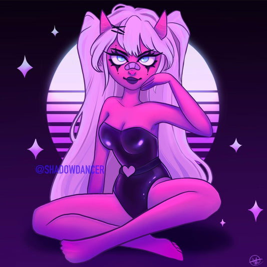 Vaporwave Babe