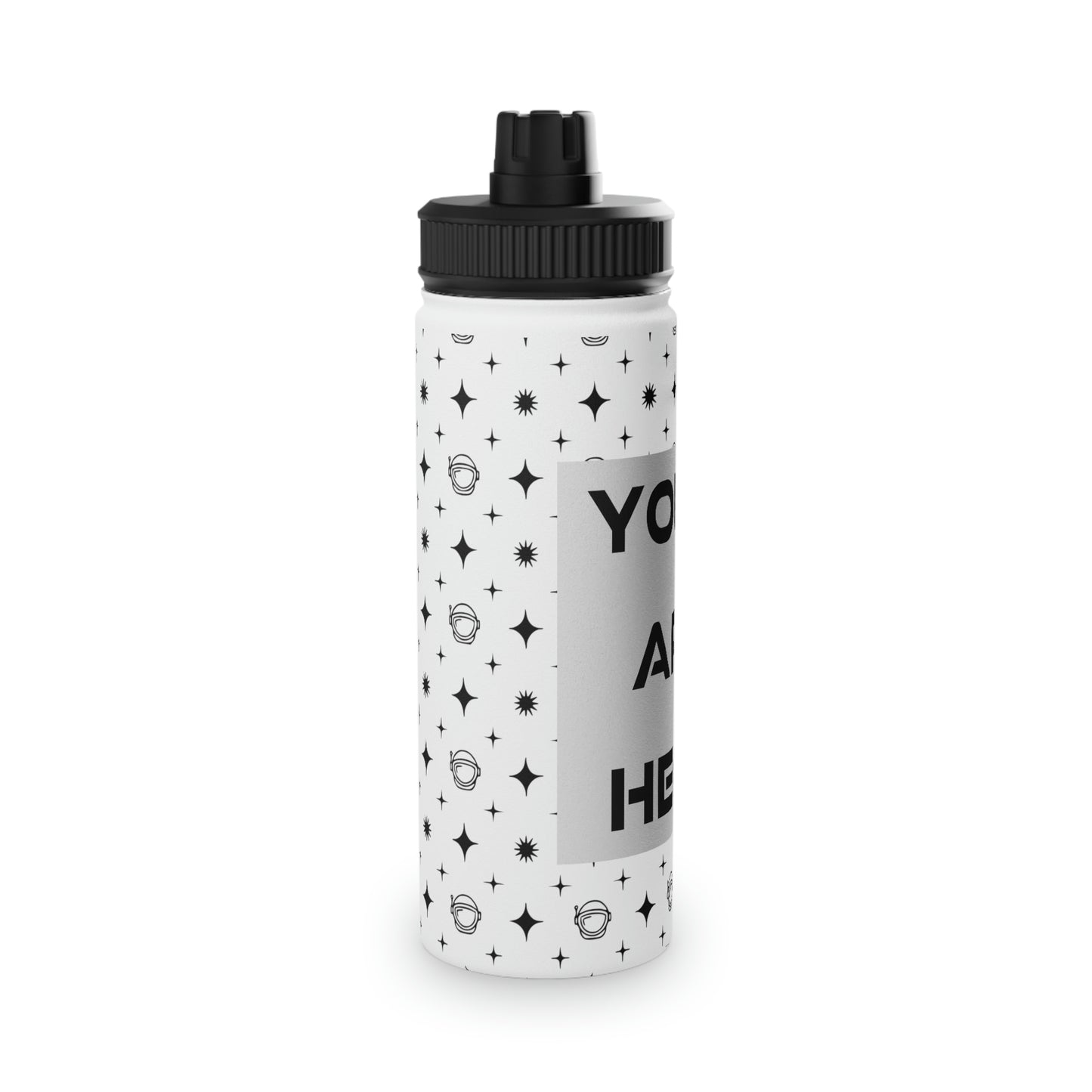 Stainless Steel Water Bottle (Sports Lid)