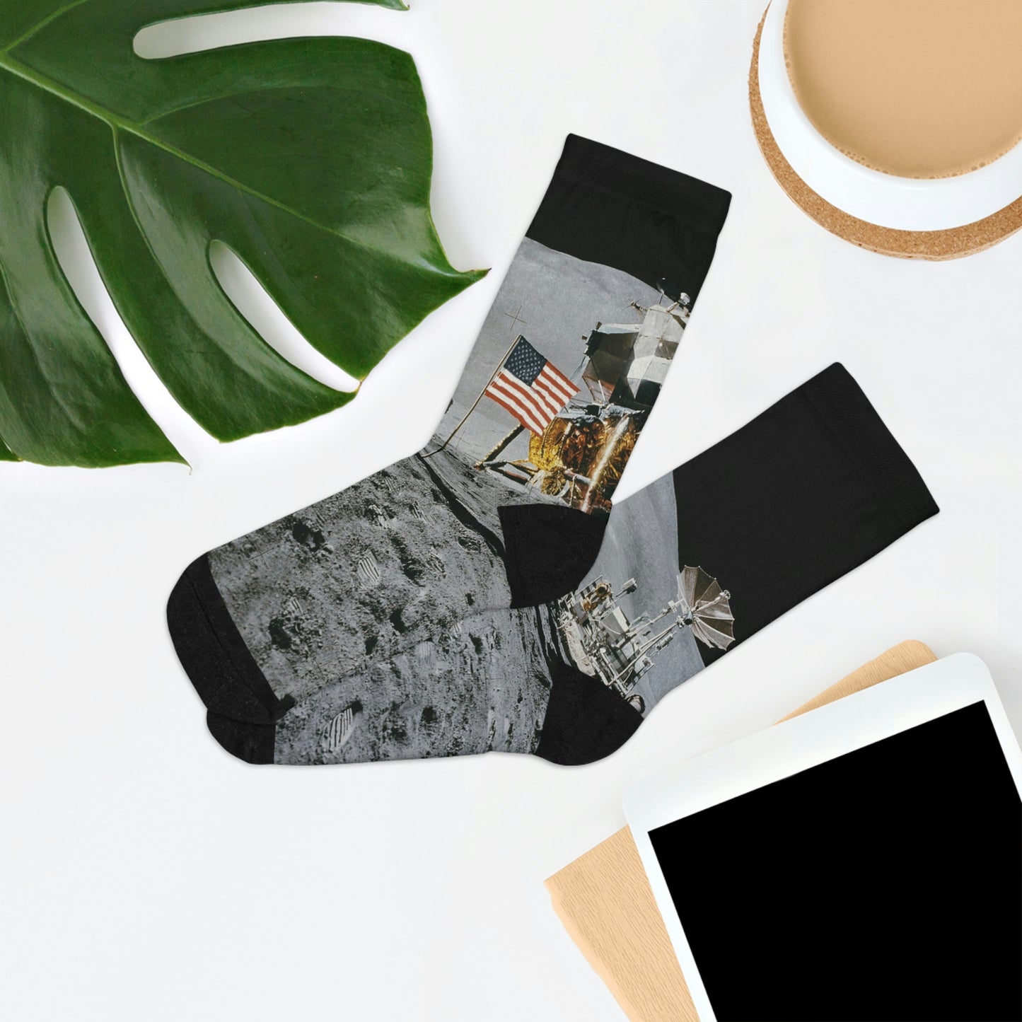 Moon Landing Eco Socks