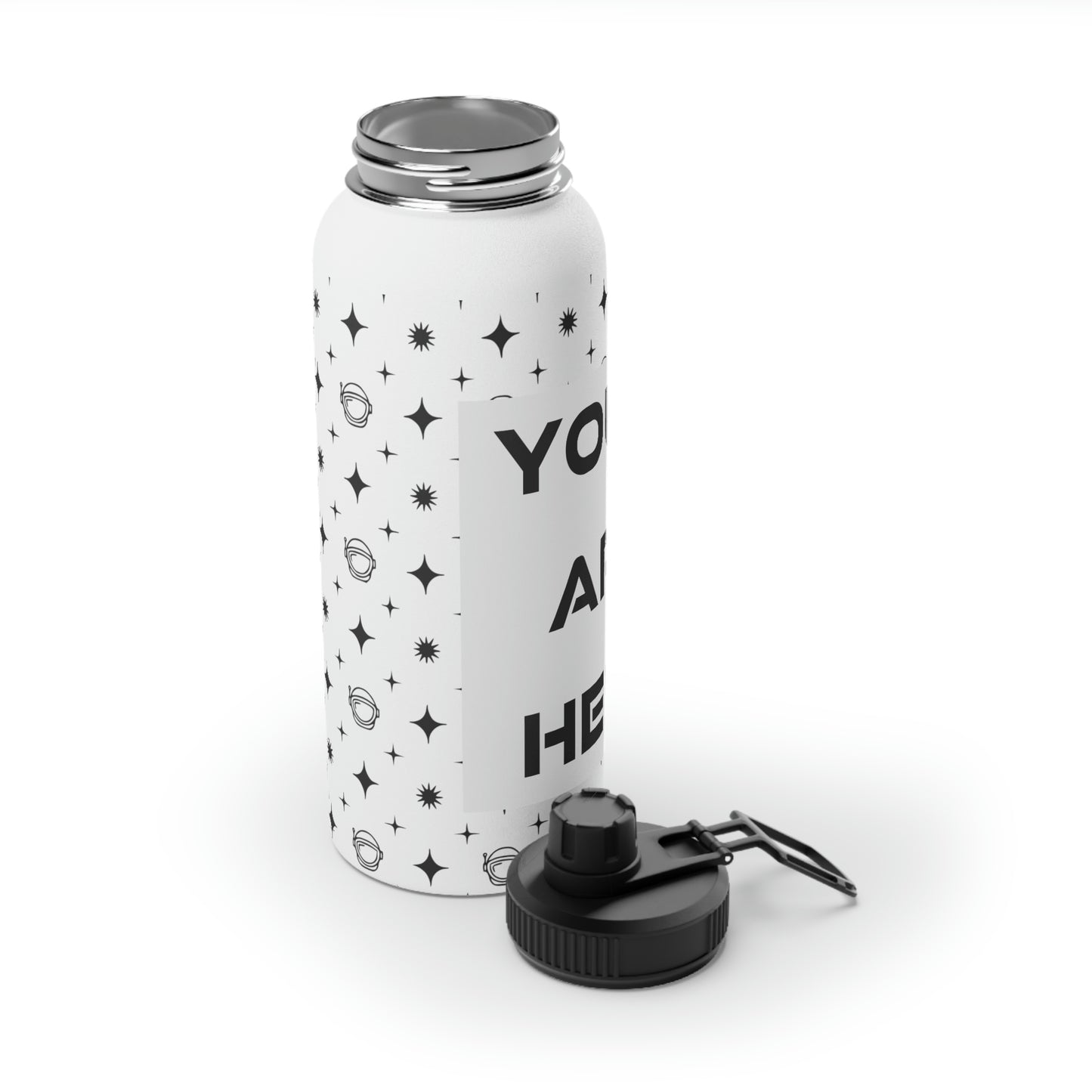 Stainless Steel Water Bottle (Sports Lid)