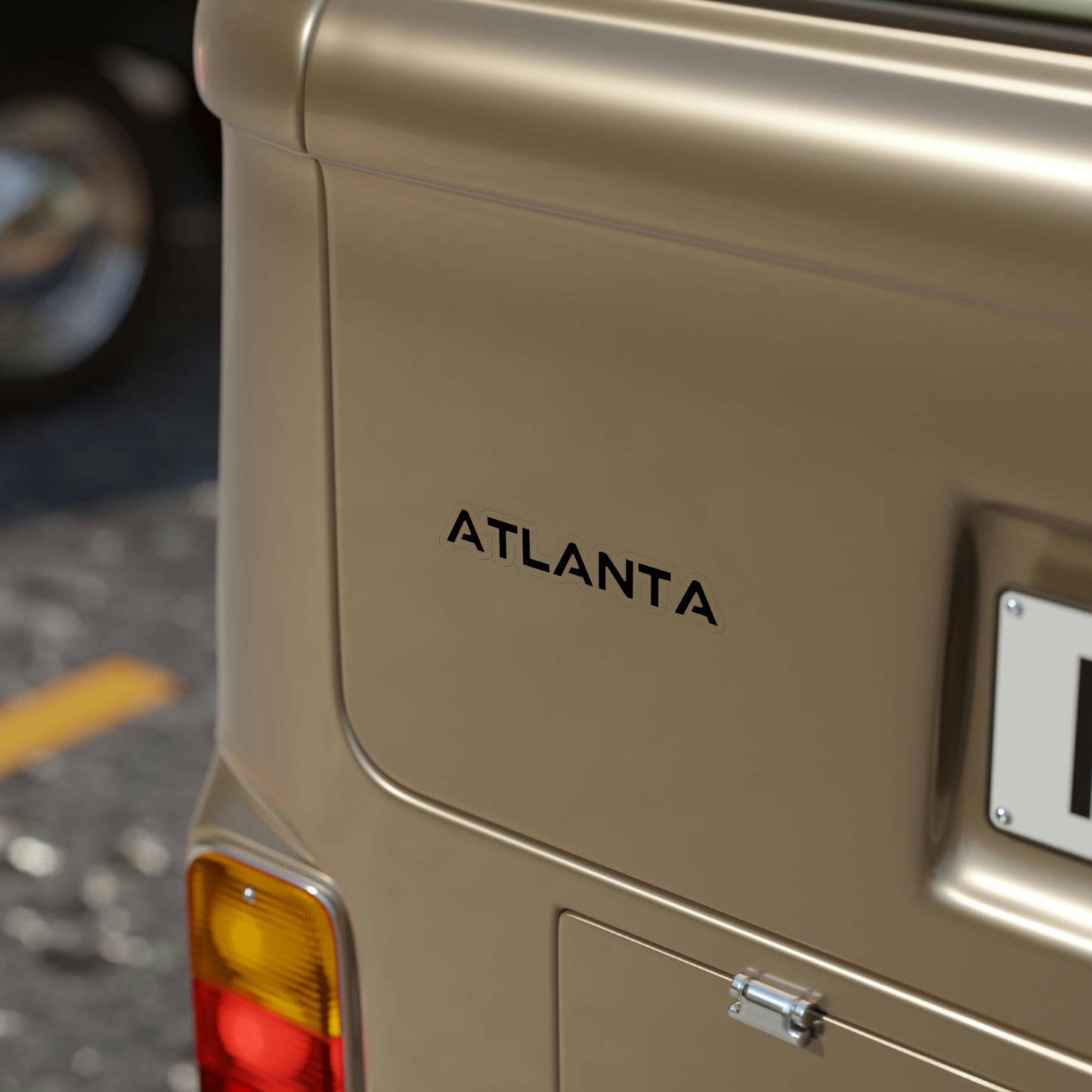 Atlanta Transparent Sticker