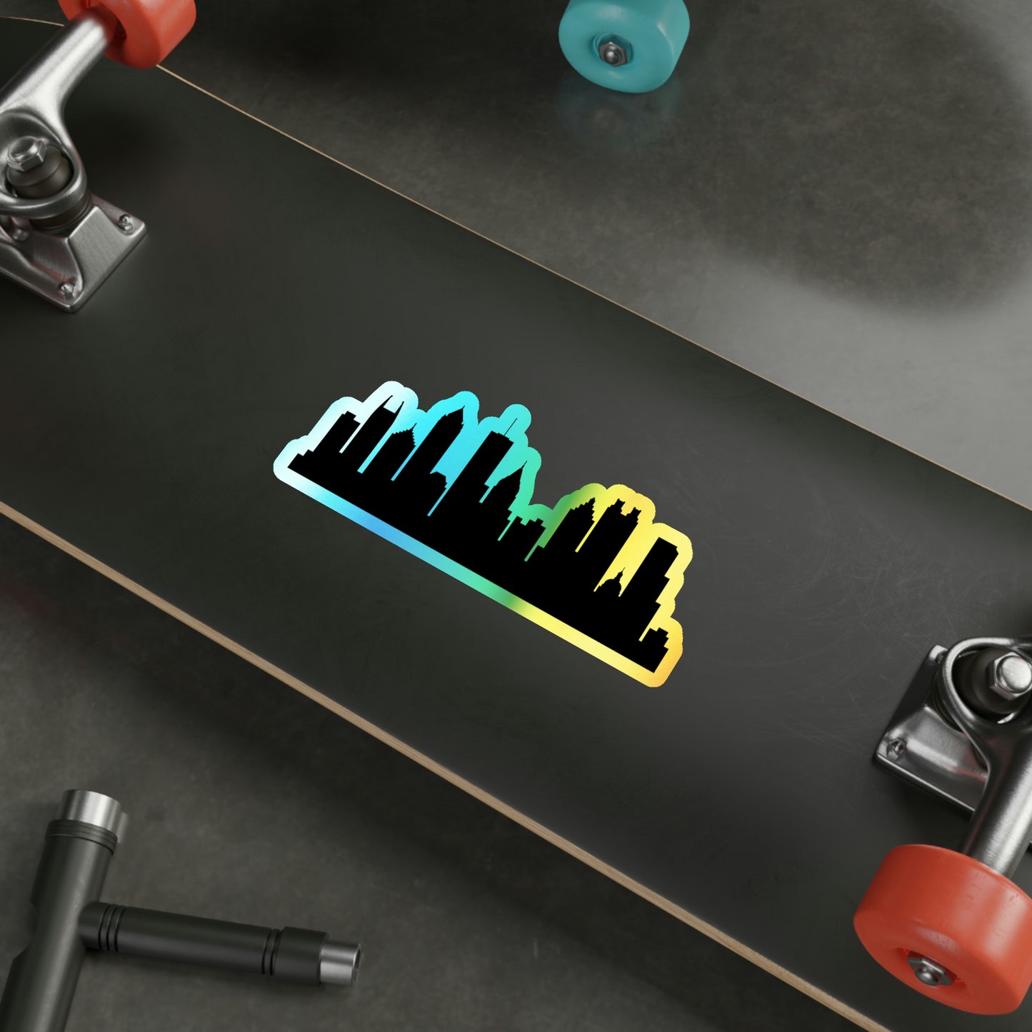 Skyline Holo Sticker