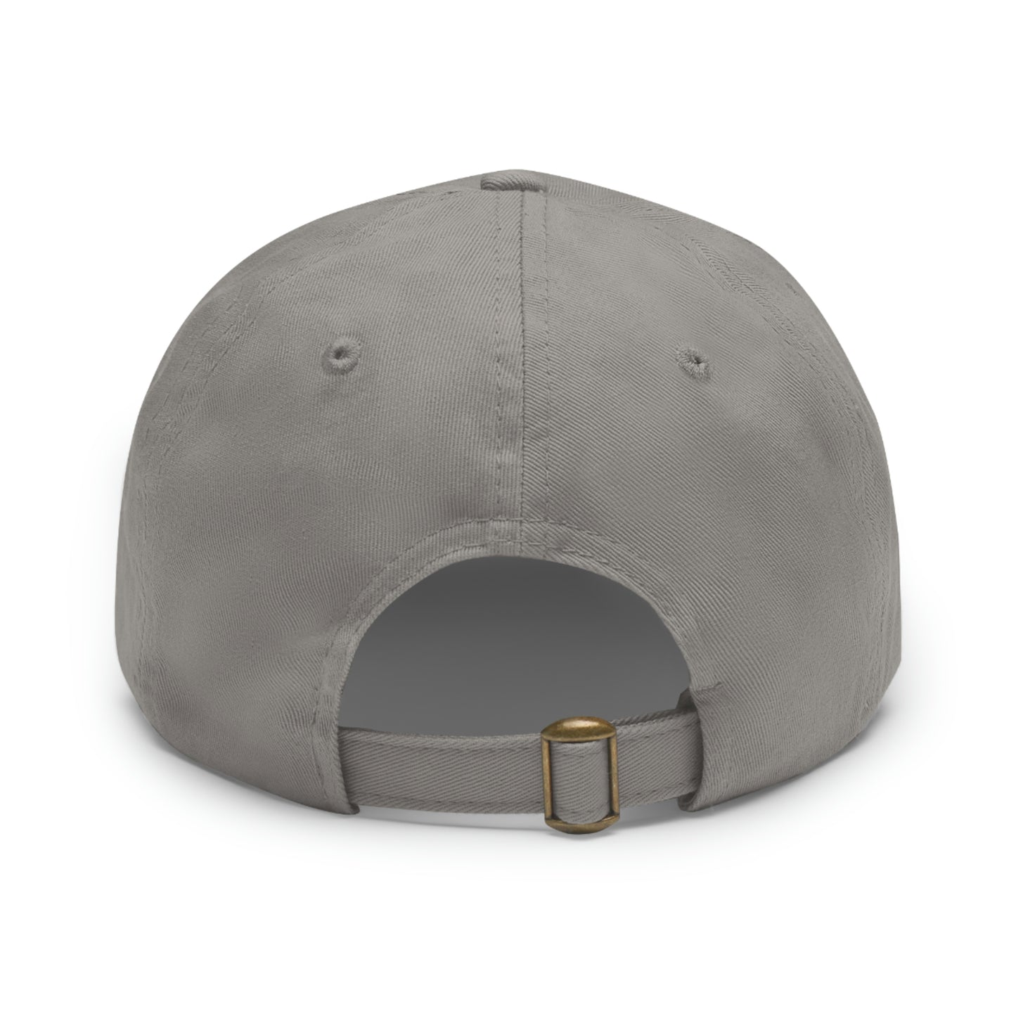 Hat w/ Leather Patch (Round)