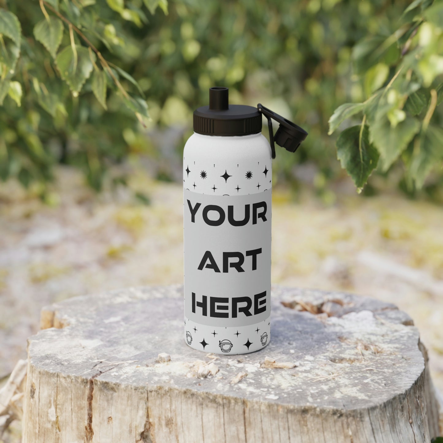 Stainless Steel Water Bottle (Sports Lid)