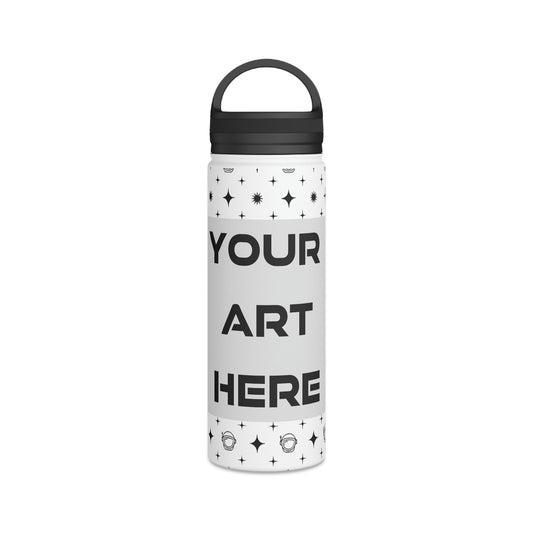 Stainless Steel Water Bottle (Handle Lid)