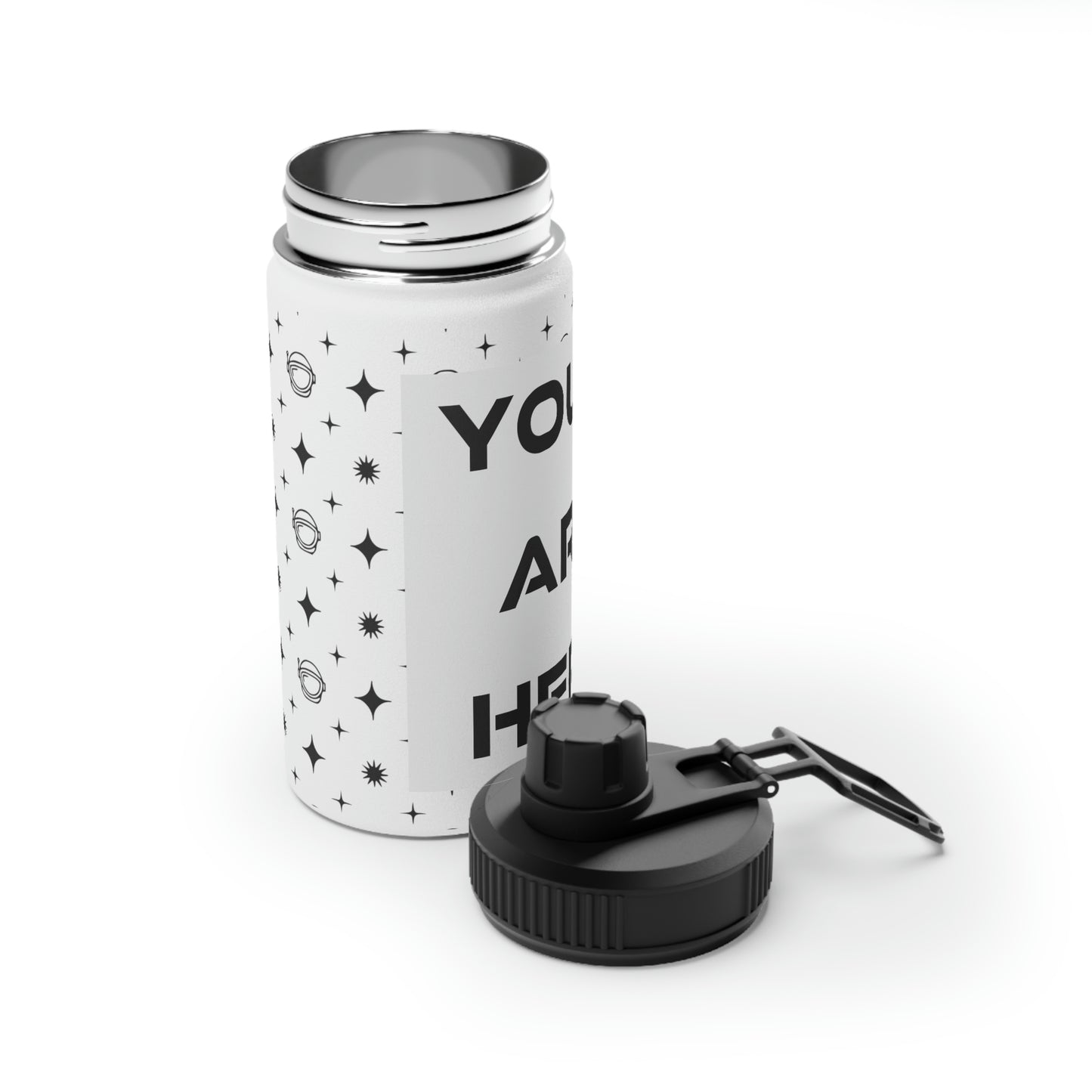 Stainless Steel Water Bottle (Sports Lid)