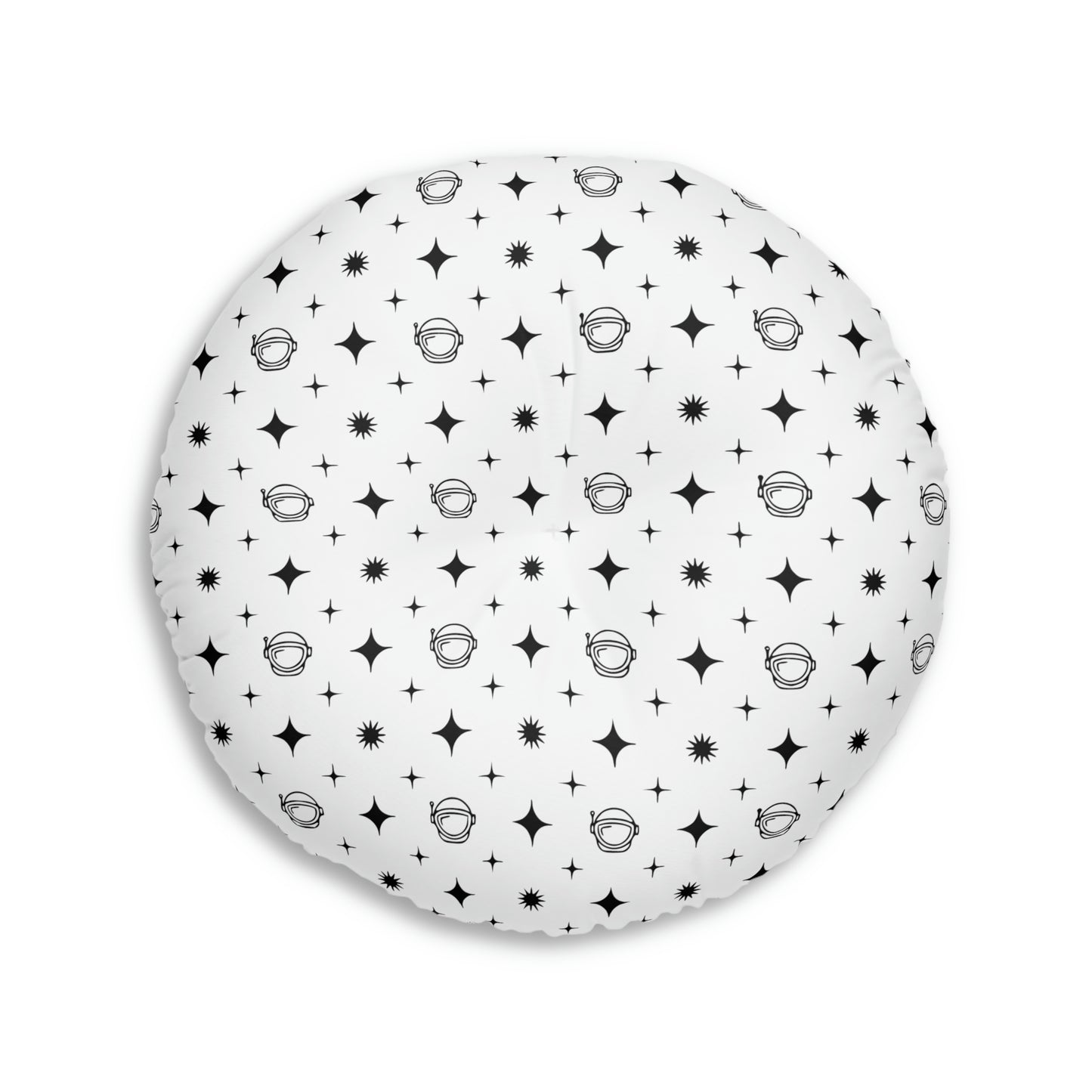 Tufted Floor Pillow (Round)