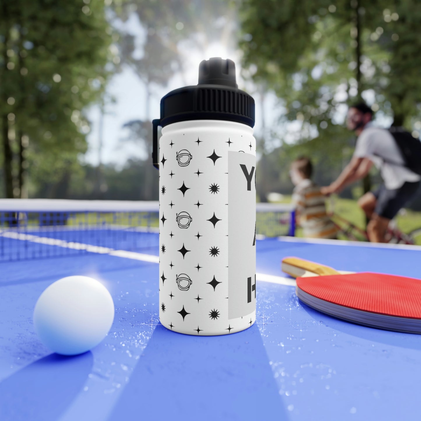 Stainless Steel Water Bottle (Sports Lid)