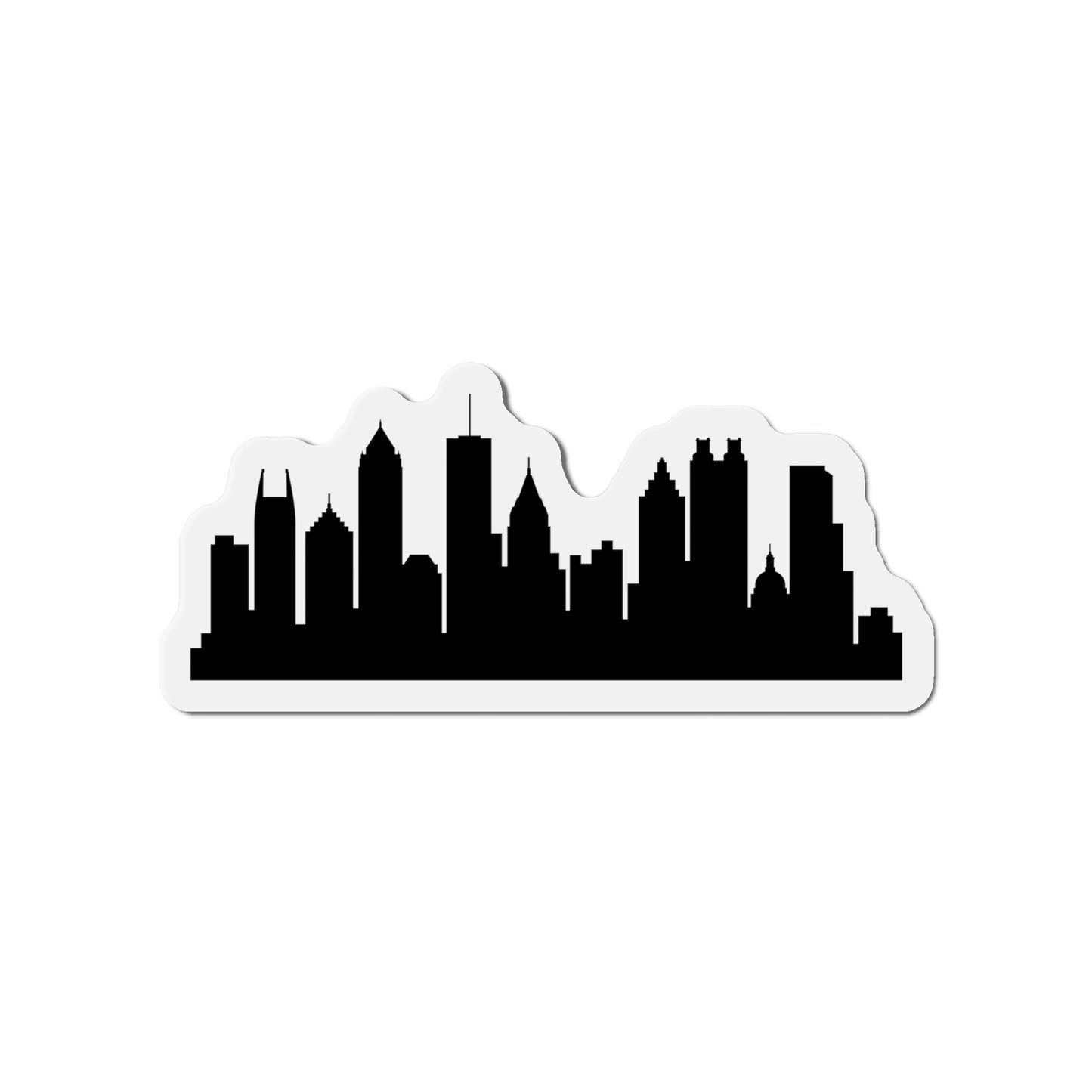 Atlanta Skyline Magnet